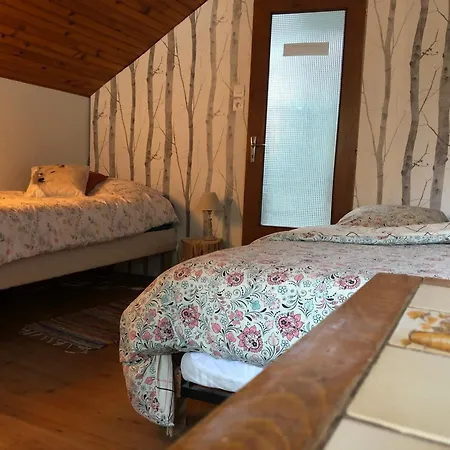 A l'orée de soi - Maison forestière de la Soie - Eco gîte, chambres d'hôtes, camping au pied des Vosges Saint-Sauveur  Extérieur photo